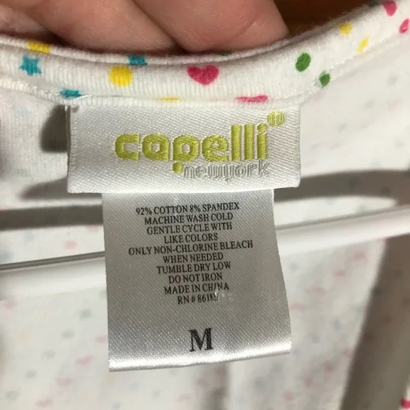 Capelli New York, Women’s Knit Sleeping Gown, Size Medium - Picture 7 of 9